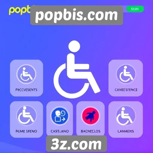 Acessibilidade no site popbis.com para novos jogadores