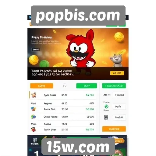 novas funcionalidades do popbis.com para jogadores